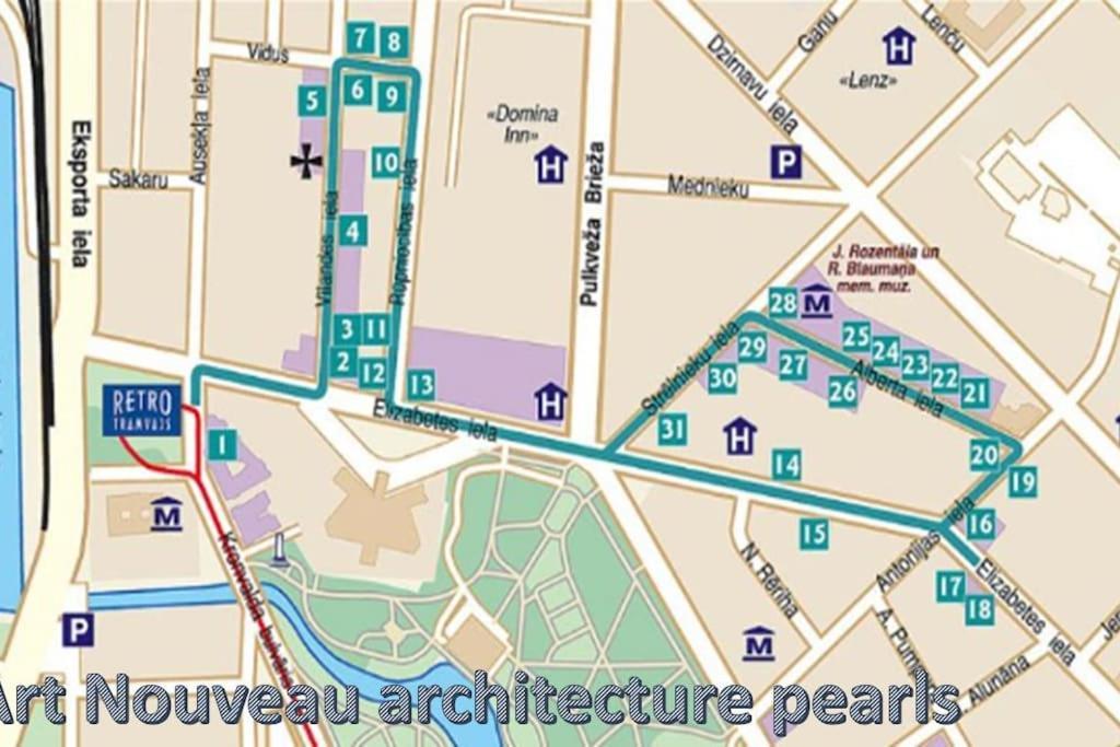 Spicy Studio In Art Nouveau District, Culture Trip Рига Екстериор снимка